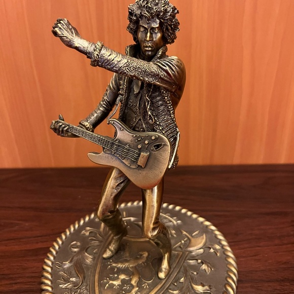 Jimi Hendrix 2007 Knucklebonz Rock Iconz Bronze Statue Limited Edition of 500